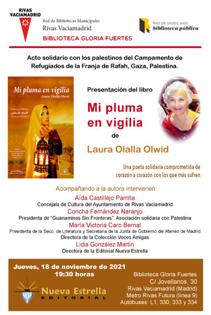 Mi pluma en vigilia-biblioteca Gloria Fuentes-Rivas