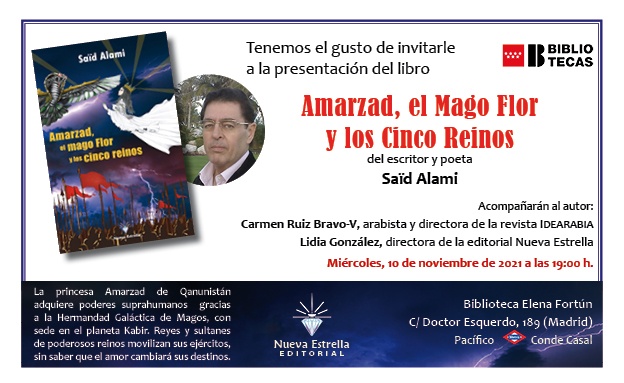 Presenta-Said Alami-Amarzad-mago-flor-cinco-reinos