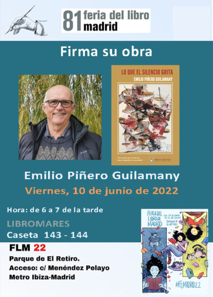 Emilio Piñero Feria Libro de Madrid