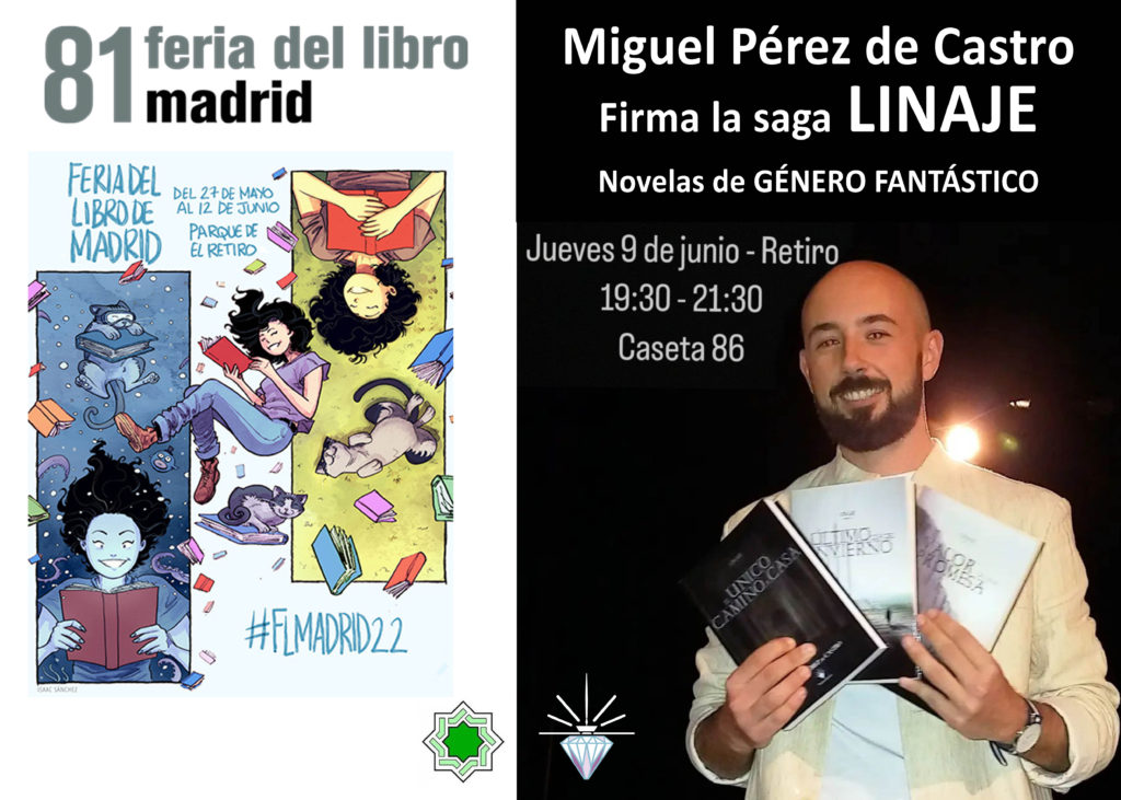 Miguel Pérez de Castro - Feria del libro de Madrid