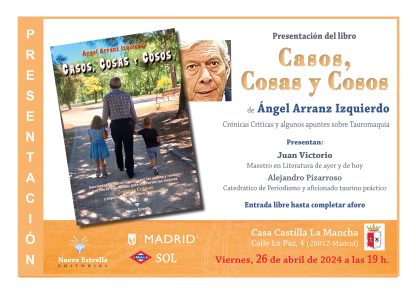 Ángel Arranz Izquierdo PRESENTA Casos-Cosas-Cosos