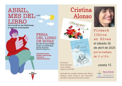 Cristina Alonso firma Mariposas en Rivas